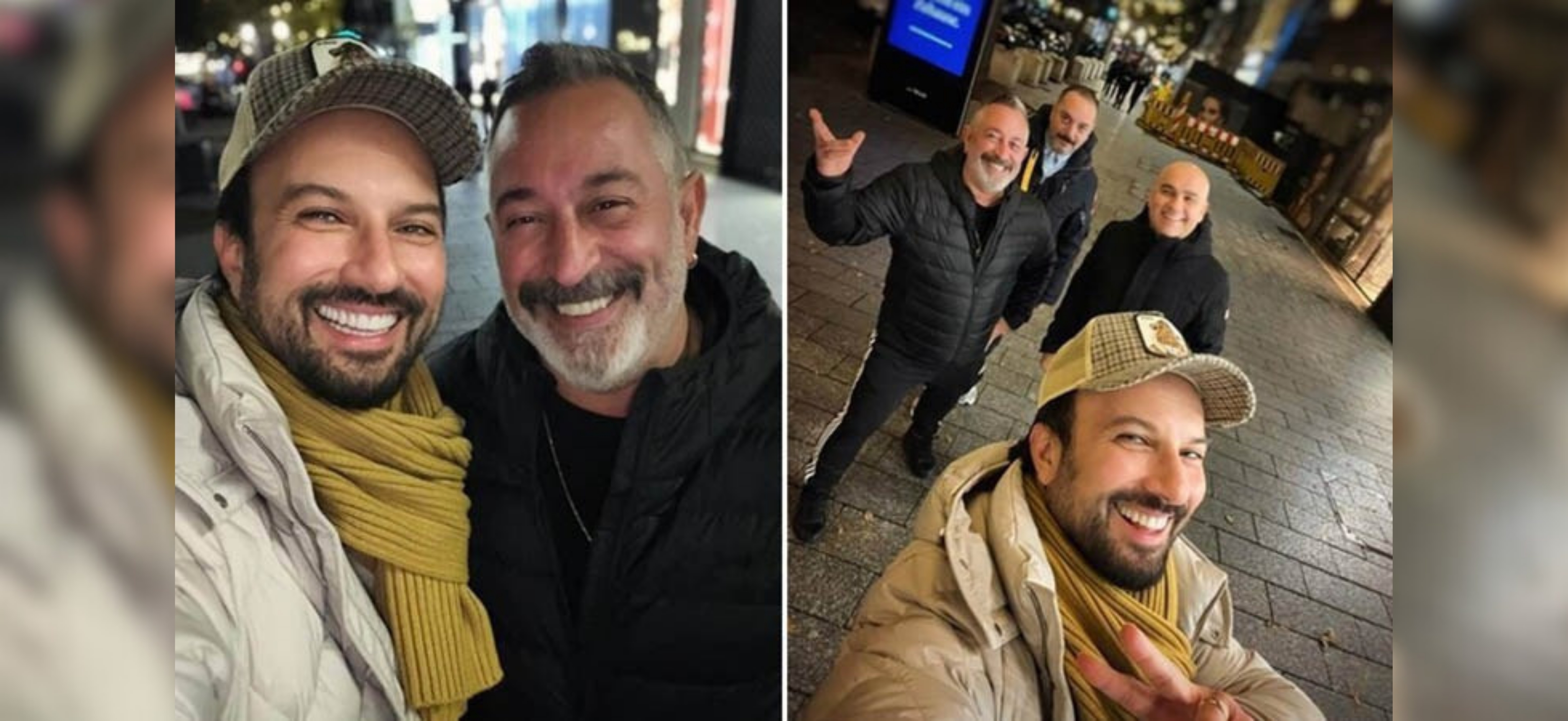 TARKAN VE CEM YILMAZ ALMANYA'DA BULUŞTU!